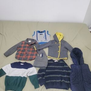 Stylish and Cozy 2T-3T Toddler Boys' Clothing Bundle Perfect for Fall and Winter